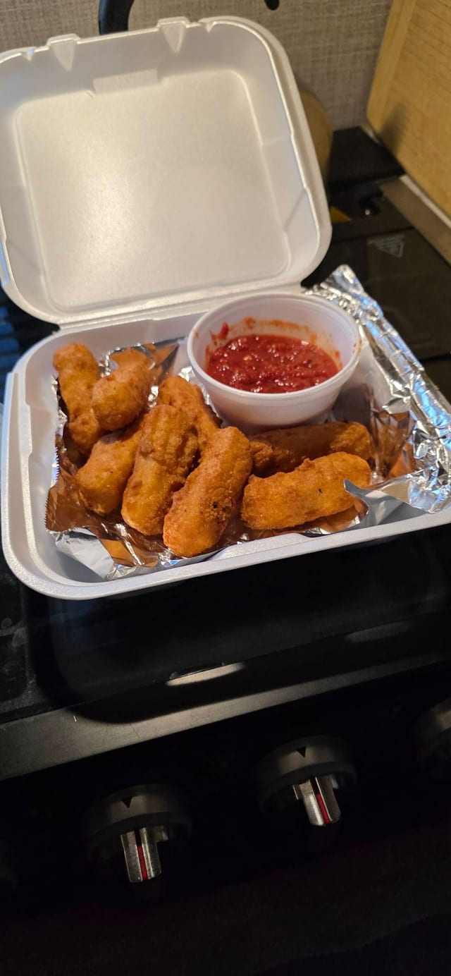 Mozzarella Sticks.