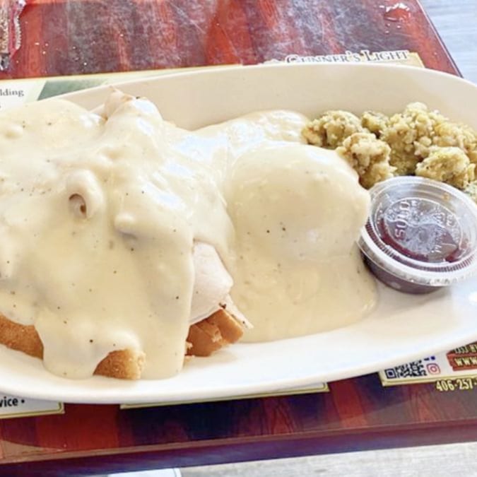 Hot Sandwich (Half with Soup).