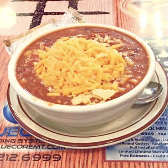 Homemade Chili Bowl.