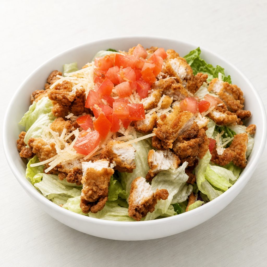 Crispy Chicken Salad.