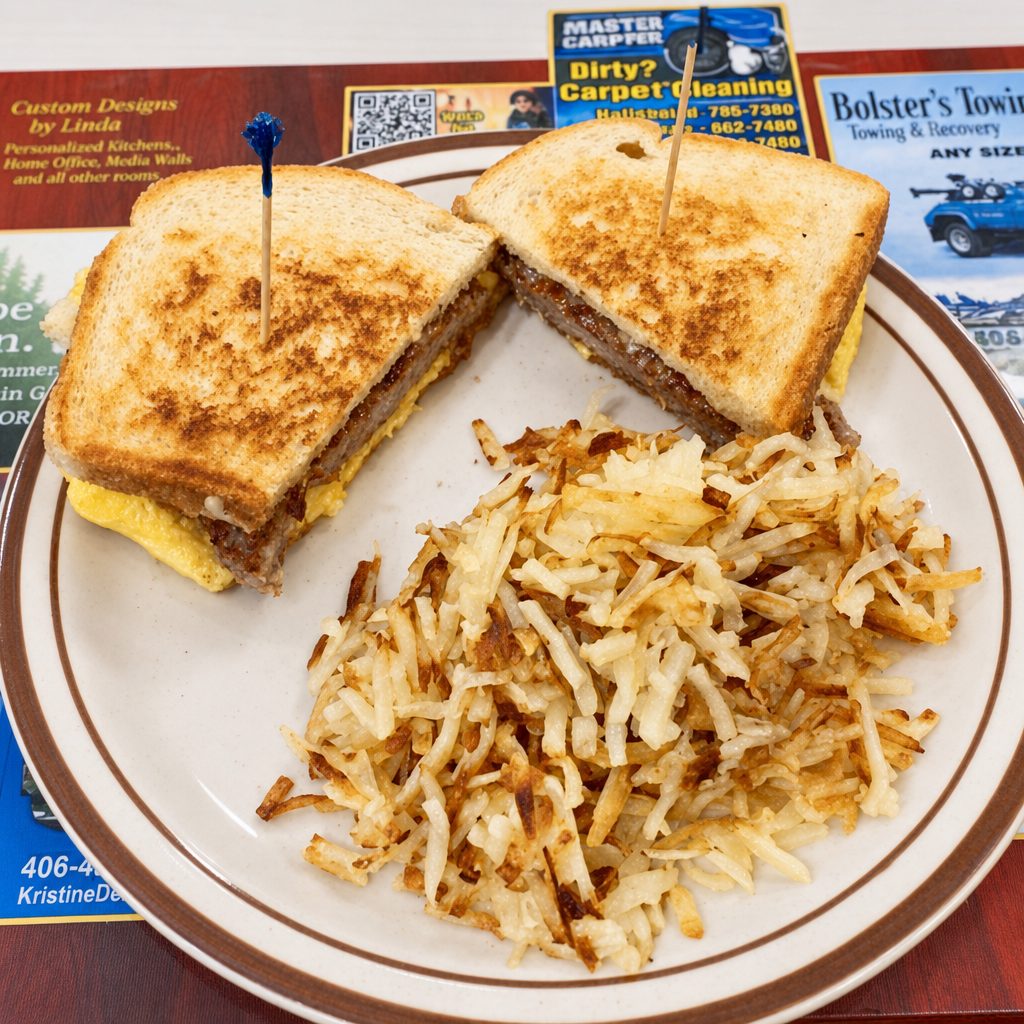 Breakfast Sandwich.
