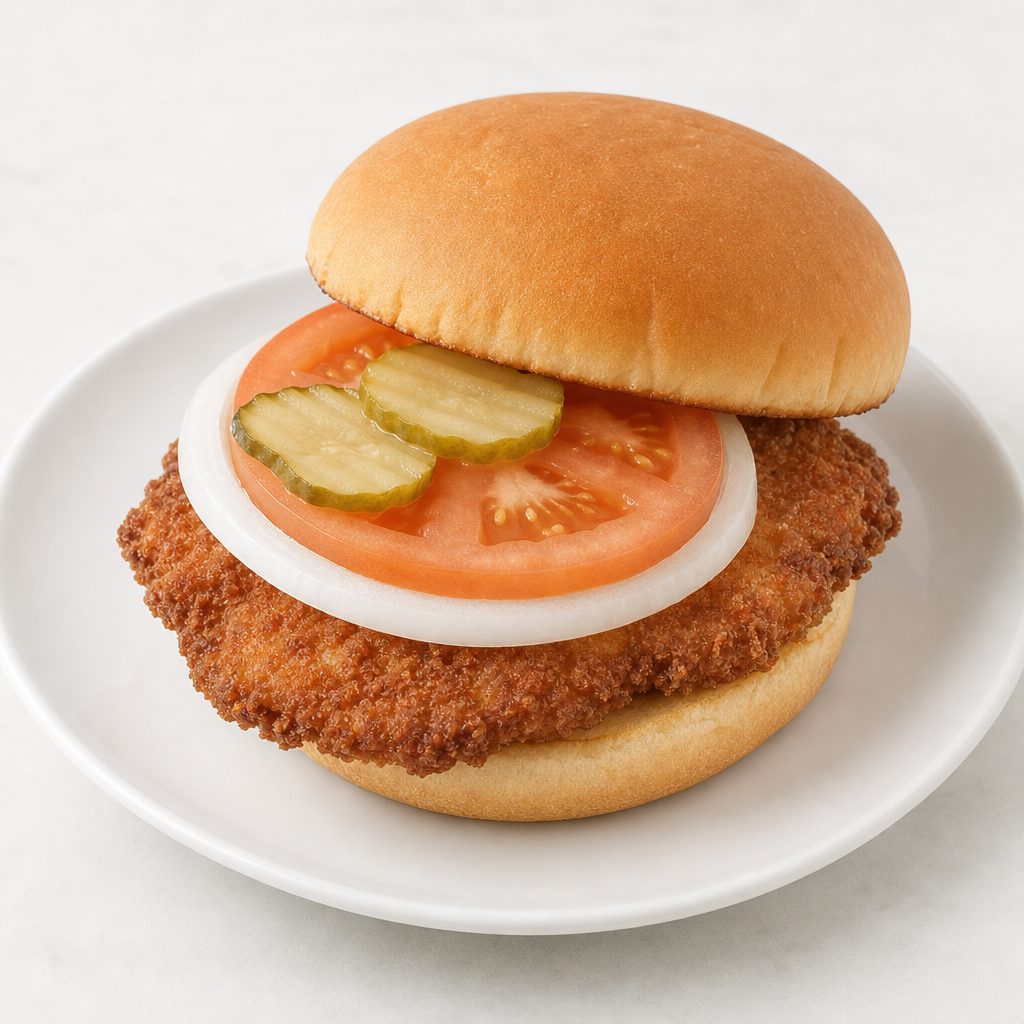 Pork Chop Sandwich.