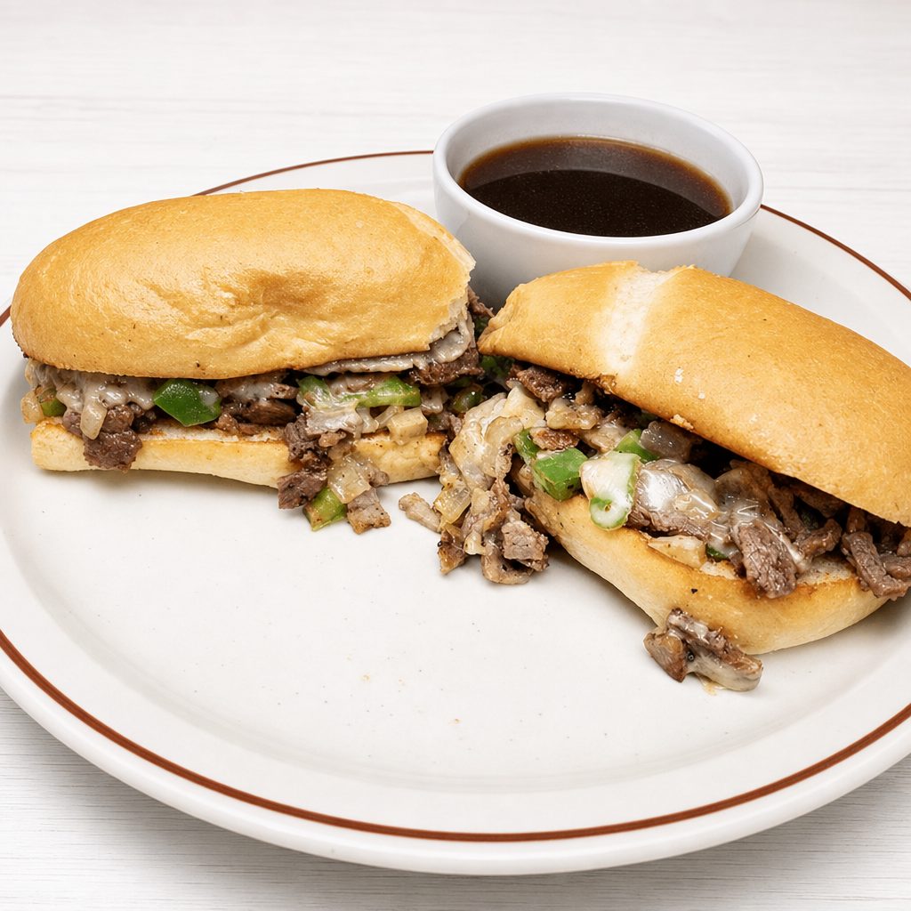 Philly Steak Sandwich.