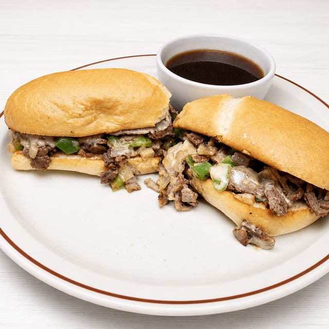 Philly Steak Sandwich.