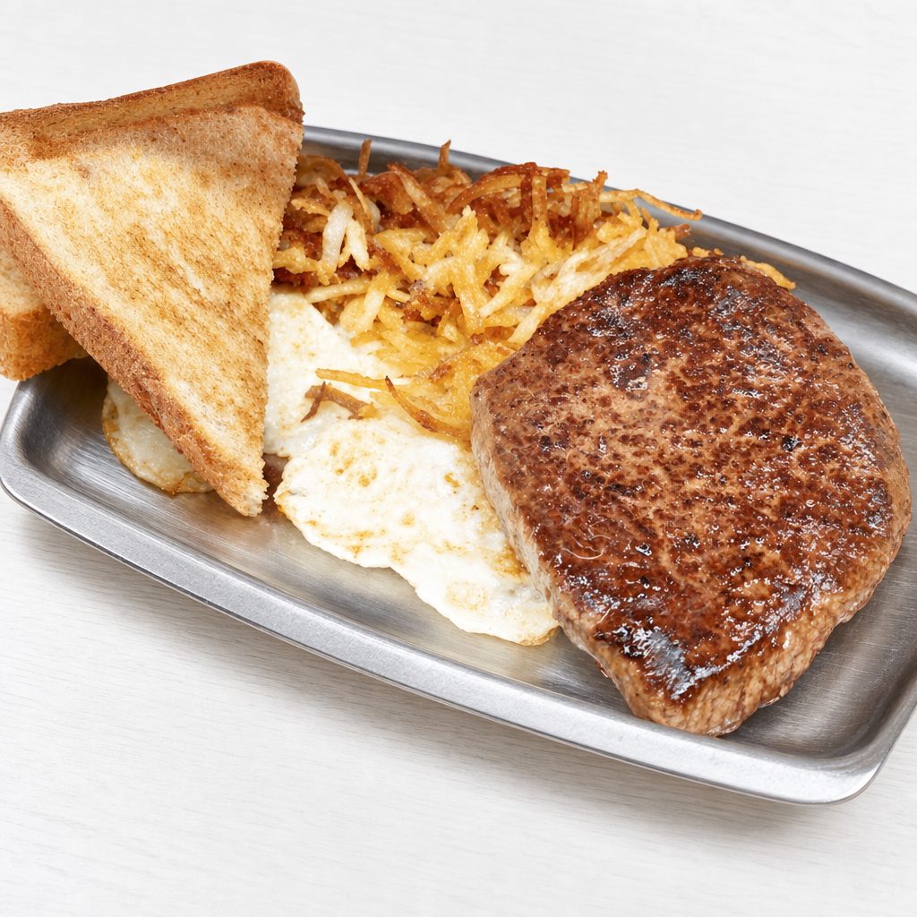 Steak & Eggs.