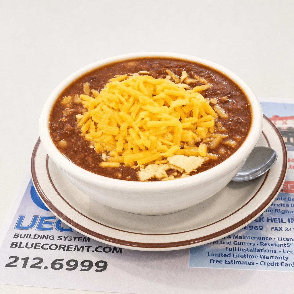 Homemade Chili Bowl.