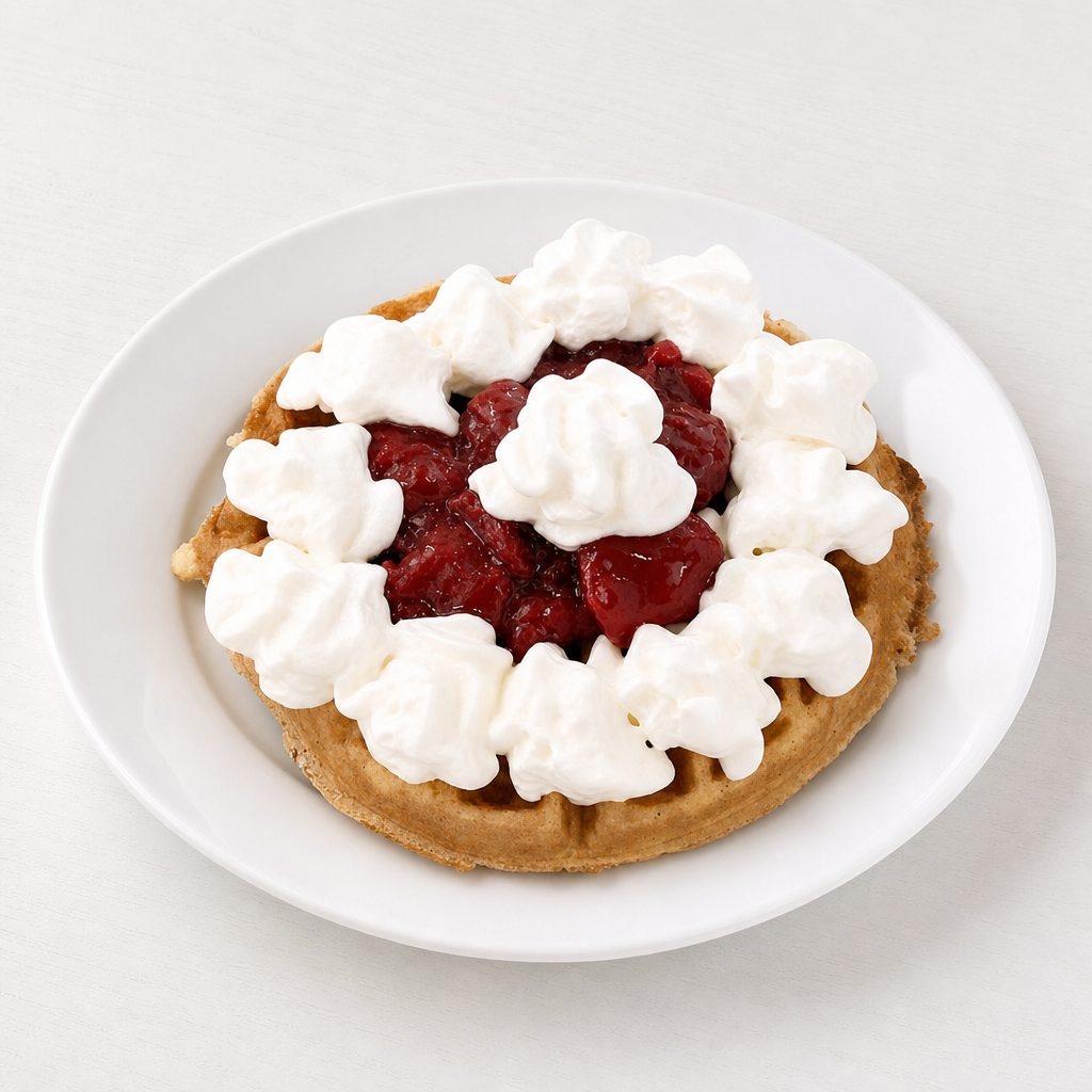 Strawberry Waffle.