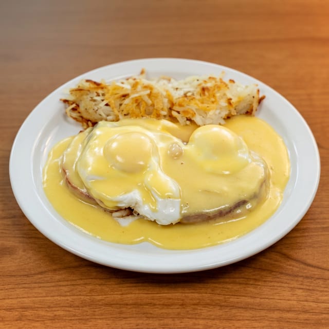 Eggs Benedict.