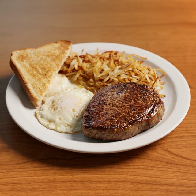 Steak & Eggs.