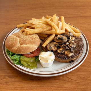 Mushroom & Swiss Burger