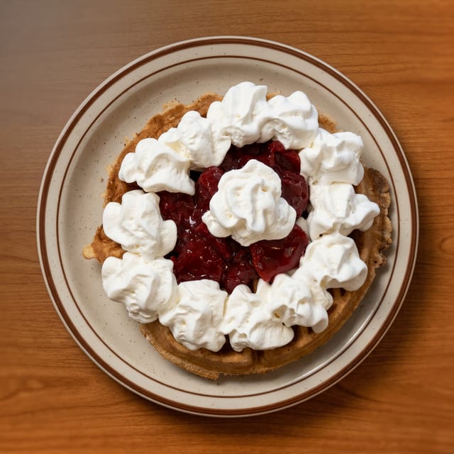 Strawberry Waffle.